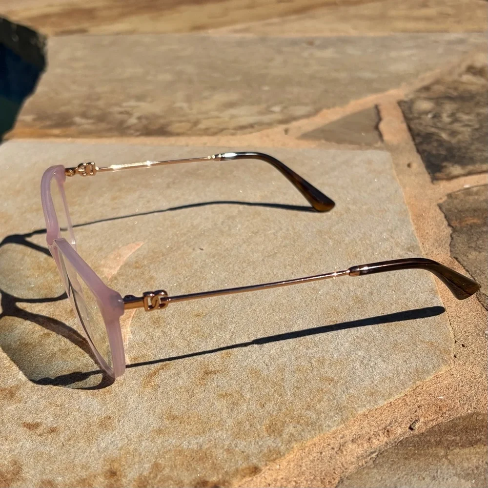 Dolce Gabbana Translucent Pink RX Eyeglasses 3363 - Picture 5 of 7